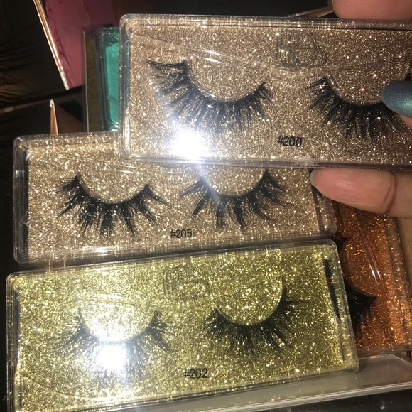 🔥10 Faux Mink Lashes & boxes Wholesale assorted - Picture 3 of 4